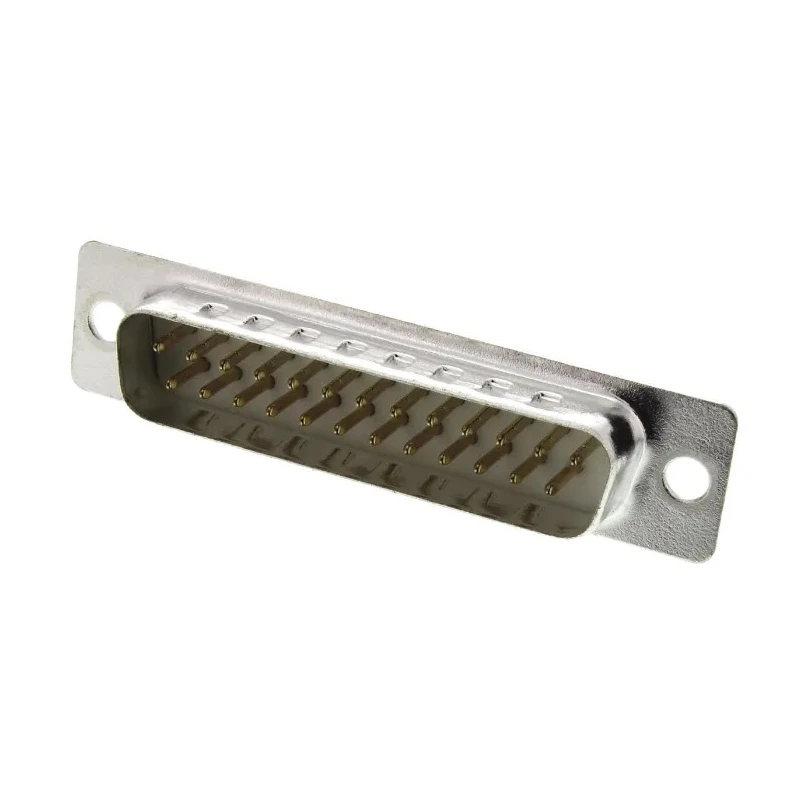 RS PRO 25 Way Straight 2.77 mm Pitch Panel Mount D-Sub Connector A-DS 25 LL/Z