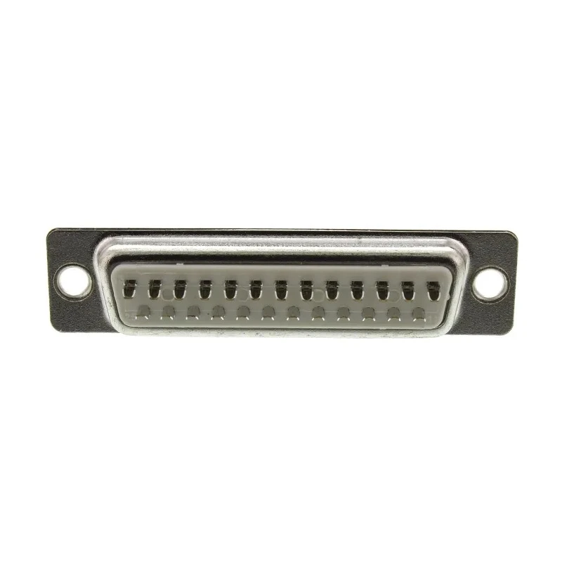 RS PRO 25 Way Straight 2.77 mm Pitch Panel Mount D-Sub Connector A-DS 25 LL/Z