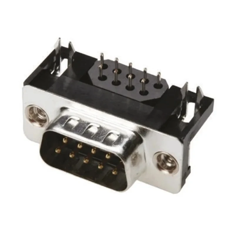 ASSMANN WSW 9 Way Right Angle 2.77 mm Pitch Through Hole D-Sub Connector with PCB Male A-DS 09 A/KG-F