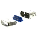 ASSMANN WSW 24 Way Male Straight SCSI Connector 2.16 mm Pitch Brass Gold Tin Alloy Nickel Contacts Polybutylene A-57/24 M