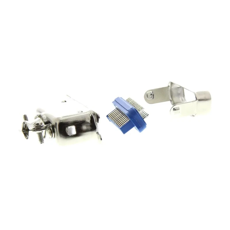 ASSMANN WSW 24 Way Male Straight SCSI Connector 2.16 mm Pitch Brass Gold Tin Alloy Nickel Contacts Polybutylene A-57/24 M