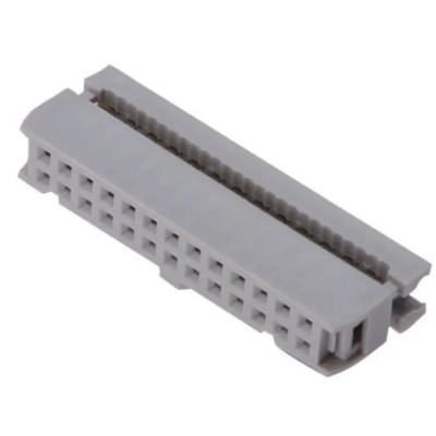 ASSMANN WSW 14-Way IDC Connector Female for Cable, Double Row, 3A, 250V ac, Gold and Nickel Plated AWP 14-7240-T