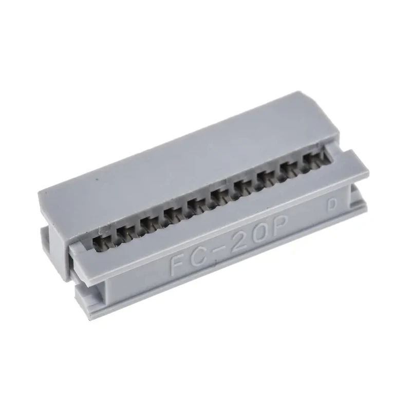 ASSMANN WSW 20-Way IDC Connector Female for Cable, 2 Row, 250V AC, 3A Current AWP 20-7240-T