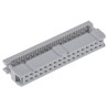 ASSMANN WSW 34-Way IDC Connector Female for Cable, 2 Row, 2.54mm Pitch, 250V AC, Gold over Nickel Plating AWP 34-7240-T