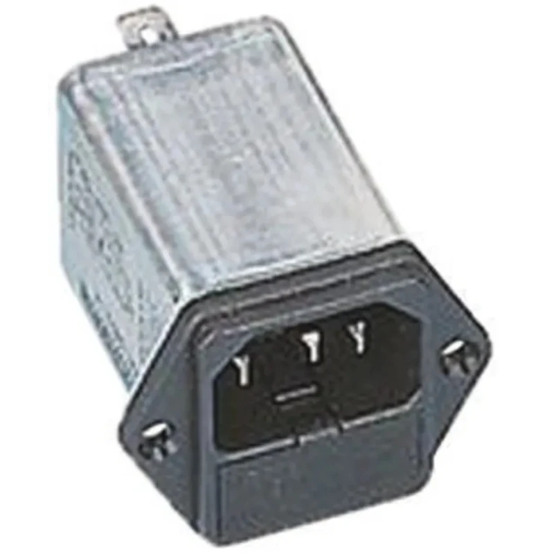 Roxburgh EMC IEC Filter RIR0222H 250 V AC 250 V DC 2A Screw Mount Faston Termination RIR0222H