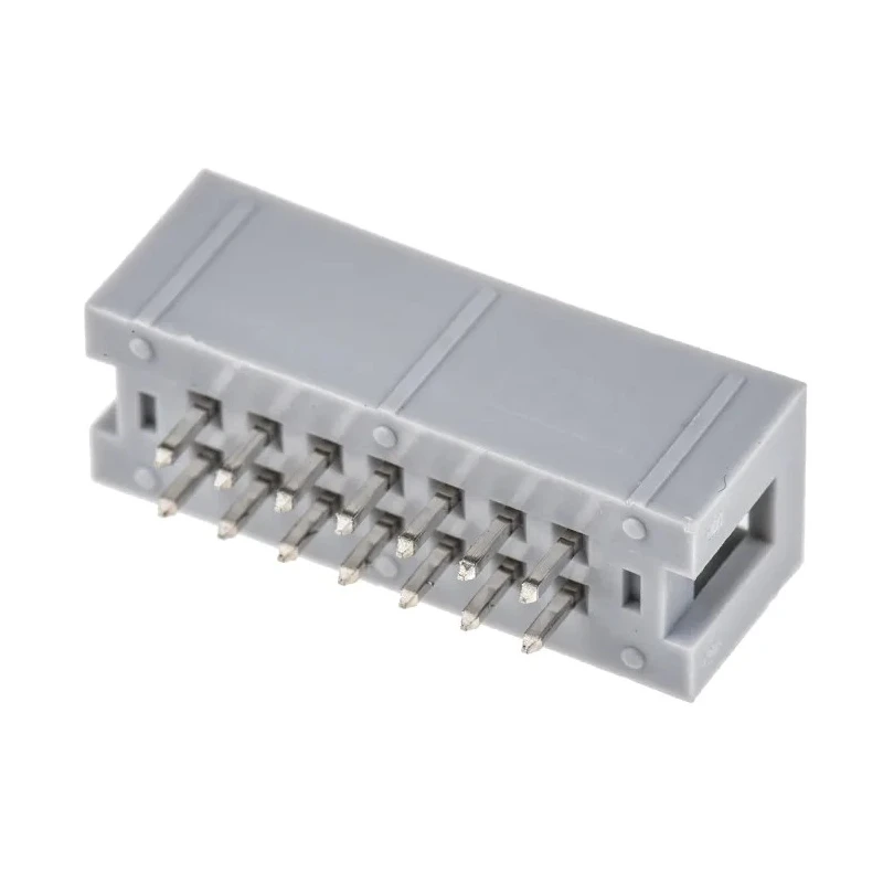 ASSMANN WSW AWHW Series Straight Through Hole PCB Header, 14 Contacts, 2.54 mm Pitch, 2 Row, Shrouded AWHW 14G-0202-T
