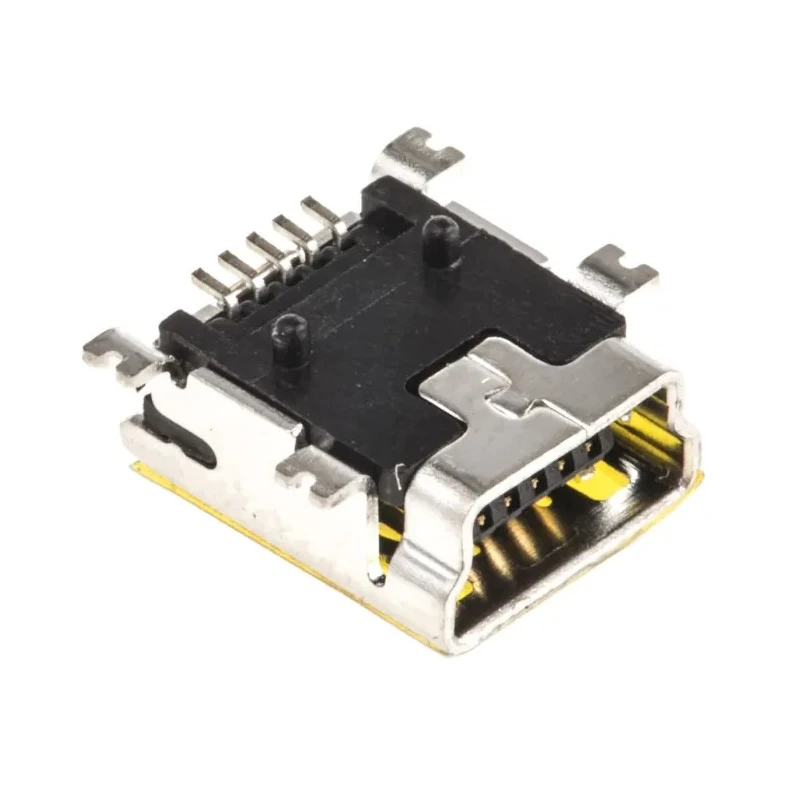 ASSMANN WSW Straight Surface Female USB Type B Connector USB 2.0 1 Port 30V A-USB B-M5-SMD-C