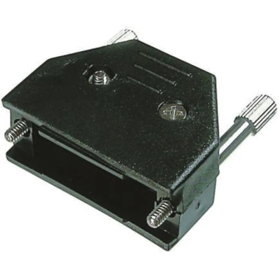 ASSMANN WSW AKSUN Series Polycarbonate Straight D-Sub Backshell 15 Way Strain Relief AKSUN 15S-T