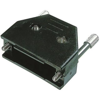 ASSMANN WSW AKSUN Series Polycarbonate Straight D-Sub Backshell, 37 Way Strain Relief AKSUN 37V-T