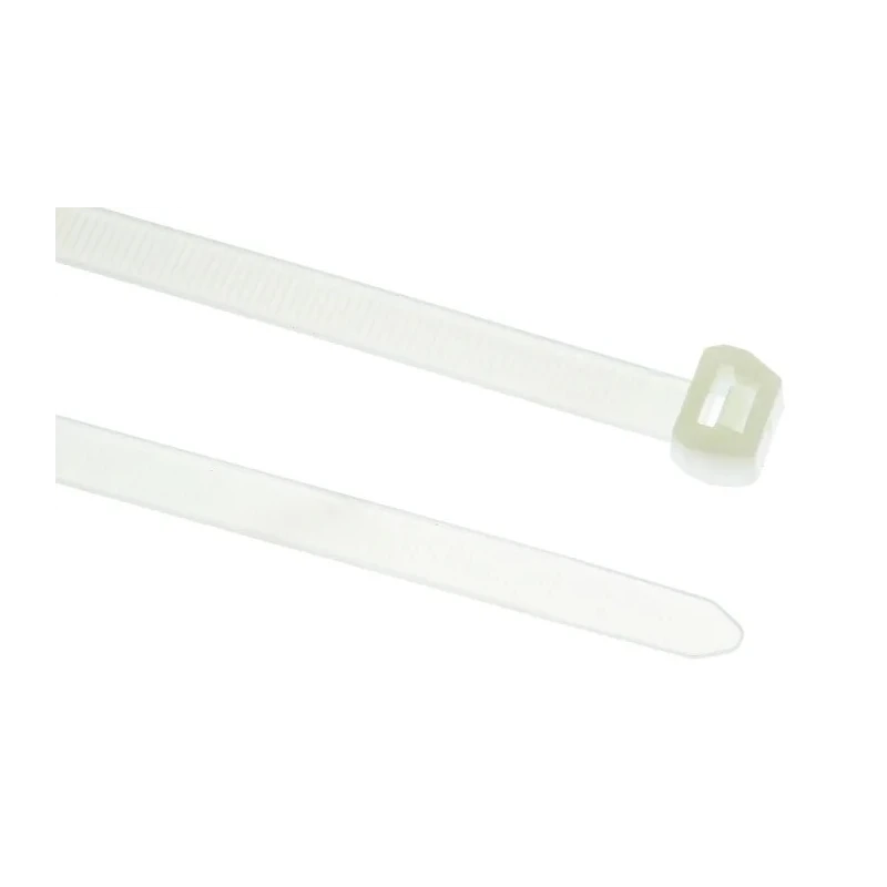 HellermannTyton Non-Releasable Cable Tie, 385 mm Length x 7.6 mm Width, Natural Polyamide 66 118-00067 T120ROS-PA66HS-NA