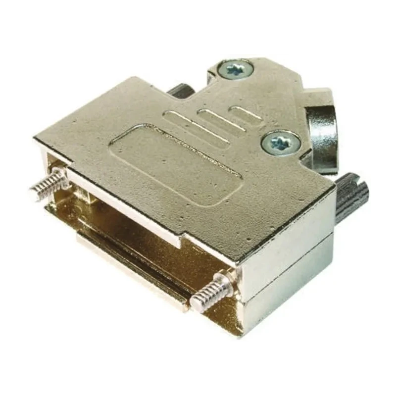 ASSMANN WSW AMET Series Zinc Angled D-Sub Backshell, 15 Way, Strain Relief, Metallised Plating AMET-15 RS-45