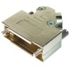 ASSMANN WSW AMET Series Zinc Angled D-Sub Backshell, 15 Way, Strain Relief, Metallised Plating AMET-15 RS-45