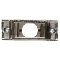 ASSMANN WSW Zinc Straight D-Sub Backshell 15 Way, Silver Metallised Housing AMET-15 RS