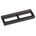 ASSMANN WSW 2.54 mm Pitch Vertical 40 Way Through Hole Stamped Pin Open Frame DIL Socket 1A A 40-LC-TT