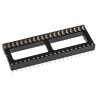 ASSMANN WSW 2.54 mm Pitch Vertical 40 Way Through Hole Stamped Pin Open Frame DIL Socket 1A A 40-LC-TT