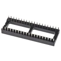 ASSMANN WSW 2.54 mm Pitch Vertical 40 Way Through Hole Stamped Pin Open Frame DIL Socket 1A A 40-LC-TT