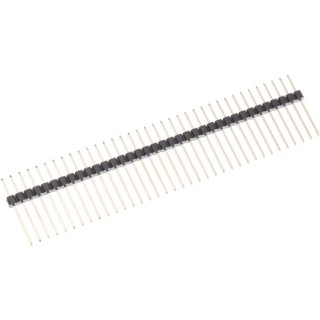 ASSMANN WSW AW140 Series Straight Through Hole Pin Header, 36 Contacts, 2.54 mm Pitch, 1 Row, Unshrouded 