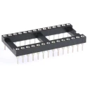 ASSMANN WSW 2.54 mm Pitch Vertical 28 Way Through Hole Turned Pin Open Frame DIL Socket 3A AR 28 HZL-TT