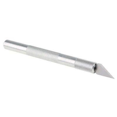 Weller Xcelite 139mm Metal Plastic Craft Knife Precision Handle Aluminium XN200