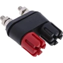 RS PRO 4 mm Black and Red Terminal Post 2BA Thread 30A 30 mm Height Insulated Fibreglass Reinforced Nylon 677-8759
