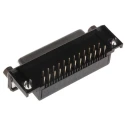 ASSMANN WSW D-Sub Connector Right Angle 25 Contacts 2.77 mm Pitch Through Hole 4 to 40 UNC Screw Lock Female A-DF 25 A/KG-T1