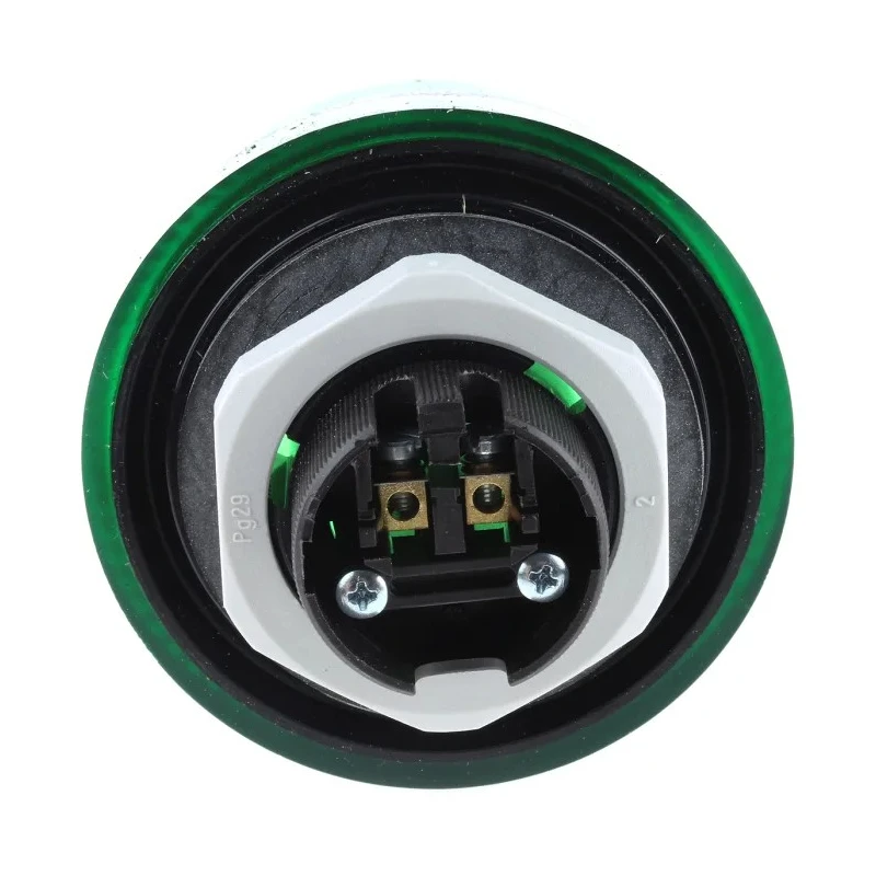 Werma EM 815 Series Green Beacon 230V AC/DC Steady Panel Incandescent Bulb IP65 IP65