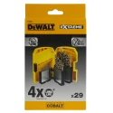 DeWALT 29-Piece Twist Drill Bit Set for Metal, 1 mm to 13 mm HSS-Co DT4957-QZ