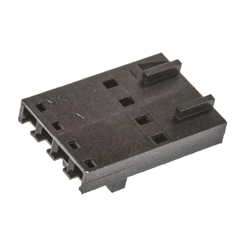 Molex SL Female Connector Housing 2.54 mm Pitch 4 Way 1 Row Straight 50-57-9404