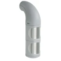Werma Signal Tower 2 Lights Clear LED No Sounder Wall Tube Mount 230V ac 894.160.68