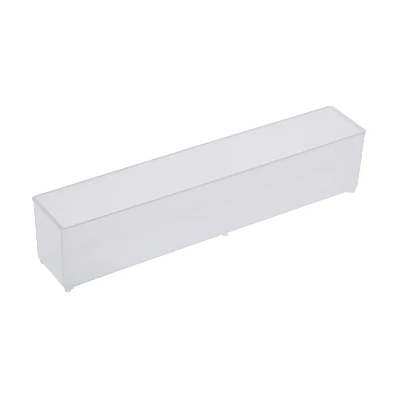 Raaco Transparent Polypropylene Compartment Box 47 mm x 39 mm x 218 mm 114585