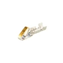 Molex 2759 Series Female Crimp Terminal, 30 AWG Min, 22 AWG Max, Gold Plated Brass, Crimp Termination 08-55-0102