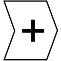 HellermannTyton Helagrip Slide-On Pre-Printed Cable Marker Black Legend + for 2-5 mm Cable Diameter HGDC2-5