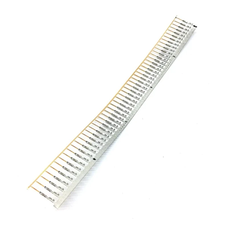 Molex 70021 Series Male Crimp Terminal, 24 AWG Min Crimp, 22 AWG Max, Gold Plated Phosphor Bronze Contact, 3A 16-02-0115