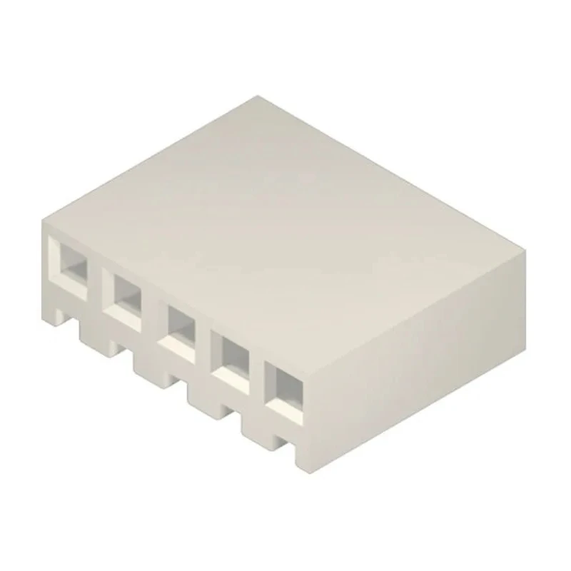 Molex KK 396 Female Connector Housing, 5 Way, 1 Row, 3.96 mm Pitch, Nylon Housing 09-50-7051