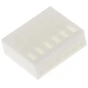Molex KK 254 Female Connector Housing Nylon 2.54 mm Pitch 6 Way 1 Row Straight 10-11-2063