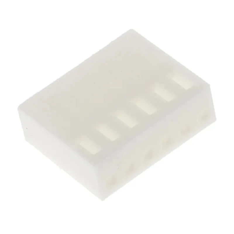 Molex KK 254 Female Connector Housing Nylon 2.54 mm Pitch 6 Way 1 Row Straight 10-11-2063
