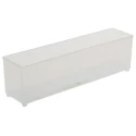 Raaco Transparent Polypropylene 1 Cell Compartment Box 47 mm x 39 mm x 163 mm 114653