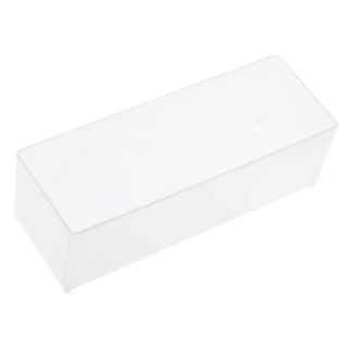 Raaco Transparent Polypropylene Compartment Box 69 mm x 79 mm x 218 mm 119313