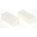 Molex KK 254 Female Connector Housing 2 Way 1 Row Straight 2.54 mm Pitch Nylon 22-01-2021