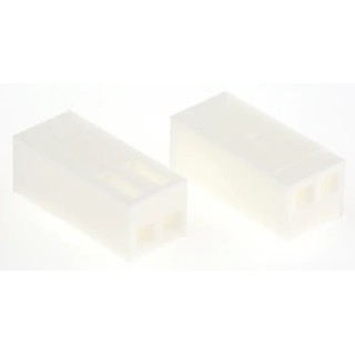 Molex KK 254 Female Connector Housing 2 Way 1 Row Straight 2.54 mm Pitch Nylon 22-01-2021