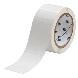 Brady Monocoloured on White Label Printer Label 50.8 mm Width 25.4 mm Length THT-17-423-3