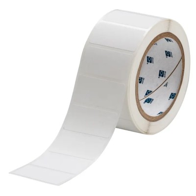 Brady Monocoloured on White Label Printer Label 50.8 mm Width 25.4 mm Length THT-17-423-3