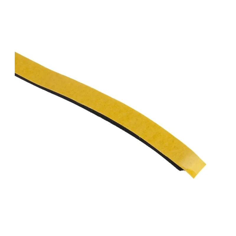 RS PRO Black EPDM Foam Tape, 12mm Width x 10m Length, 3mm Thickness, Single Sided Rubber Adhesive 567-963