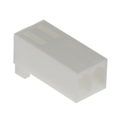 Molex KK 254 Female Connector Housing 2 Way 1 Row Straight 2.5 mm Pitch Nylon Housing 22-01-3027