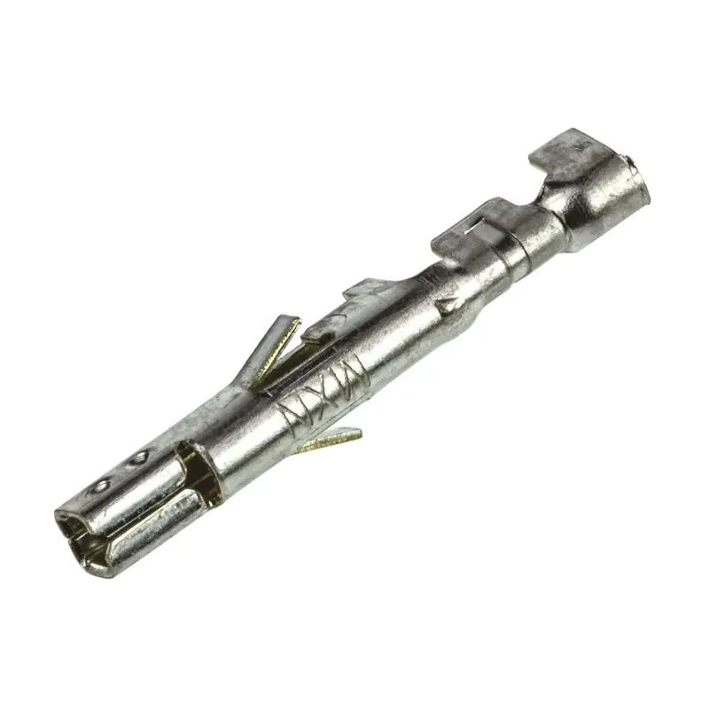 Molex 5556 Series Female Crimp Terminal 9A Current, 28 to 22 AWG Wire Size, Brass Contact, Tin Plating 39-00-0047