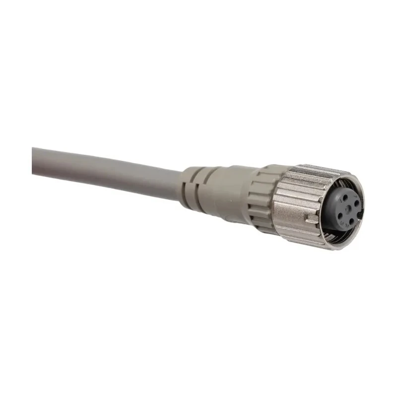 Omron Female 4 Way Straight to Female Unterminated Sensor Actuator Cable 1 m XS5F-D421-C80-F