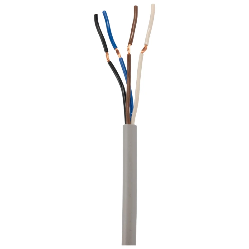 Omron Female 4 Way Straight to Female Unterminated Sensor Actuator Cable 1 m XS5F-D421-C80-F