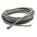 Omron Female 4 Way Straight to Male/Female 4 Way Unterminated Sensor Actuator Cable 10m XS5F-D421-J80-F