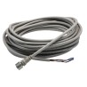 Omron Female 4 Way Straight to Male/Female 4 Way Unterminated Sensor Actuator Cable 10m XS5F-D421-J80-F