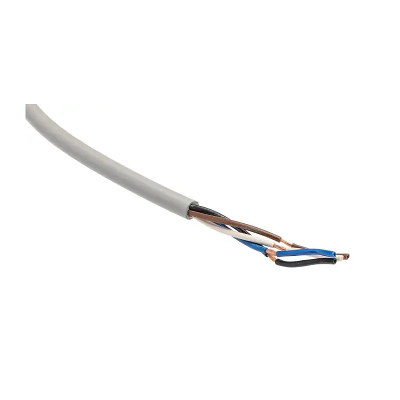 Omron Female 4 Way Straight to Male/Female 4 Way Unterminated Sensor Actuator Cable 10m XS5F-D421-J80-F